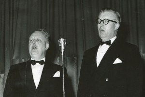 Jakob Hafstein og Ágúst Bjarnason