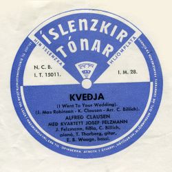 Alfreð Clausen - Kveðja o.fl.