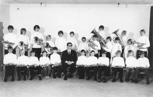 Drengjalúðrasveit Mosfellssveitar um 1970