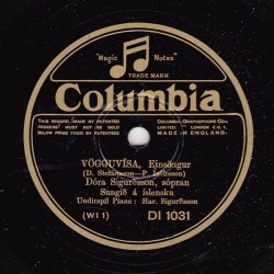 Dóra Sigurðsson og Haraldur Sigurðsson - Vögguvísa ofl.