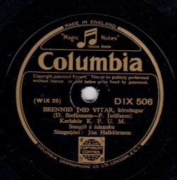 Karlakór K.F.U.M. - Brennið þið vitar