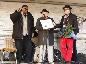 Blúshátíð í Reykjavík 2016 Chicago Beau heiðursverðlaun