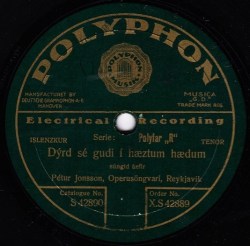 Pétur Á. Jónsson - Dýrð sé guði í hæstu hæðum XS42889