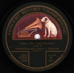 Pétur Á. Jónsson - Gígjan 282486