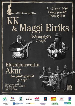 Blús milli fjalls og fjöru 2016